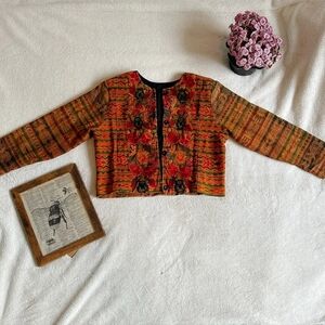 Beautiful handmade blazer from Guatemala. 100% cotton. History and love.